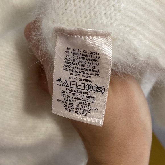 Moth Rabbit Fur Sweater size Small - Picture 5 of 5